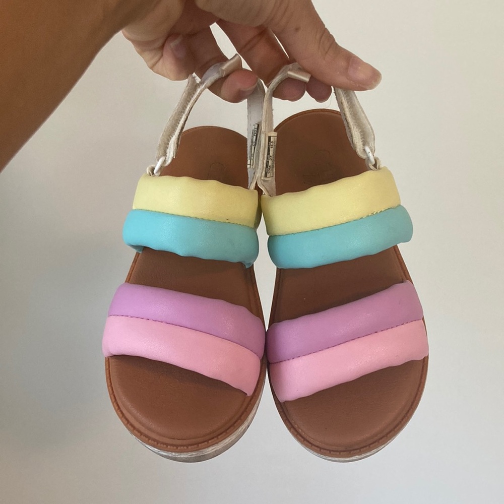 Toddler Puffer Rainbow Sandal